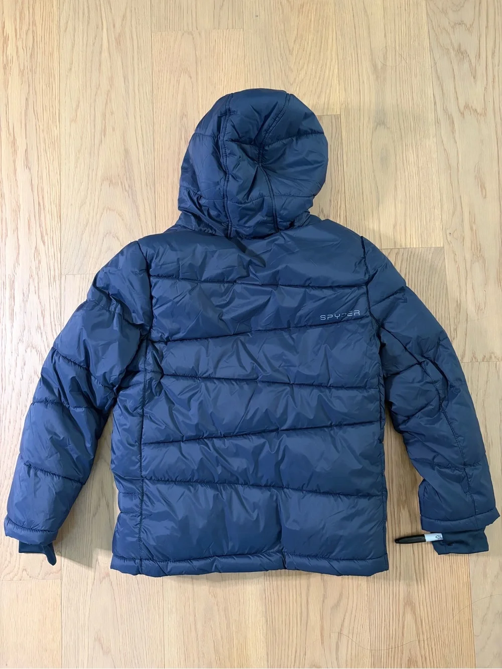Spyder Hooded Puffer Rain Jacket